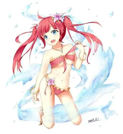 碧蓝航线的舰娘们泳装秀