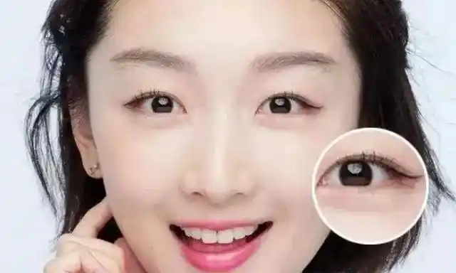 女生若拥有下垂眼的话,给人清纯可爱之感,不过这种眼睛不禁老, 眼睛