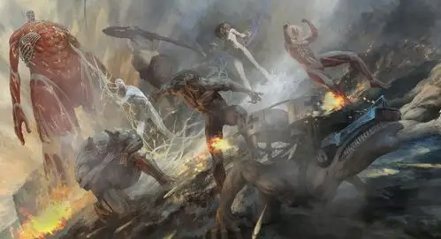 wallpaperengine进击的巨人九大智慧巨人动态壁纸