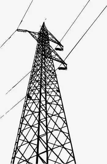 关键词 : 矢量,手绘,高压电线