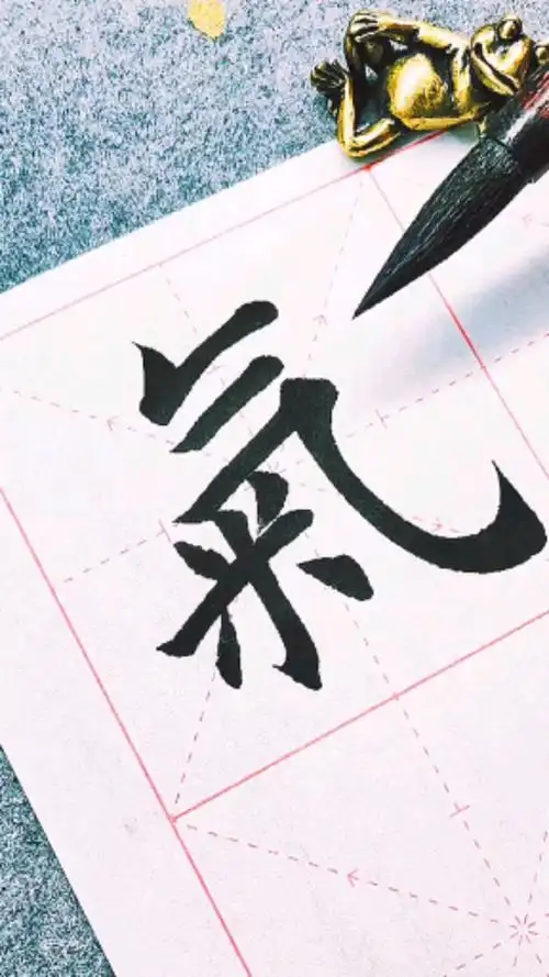 全民书法秀#分享一个气字的繁体-度小视