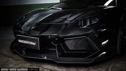 汽车摄影:兰博基尼 lp700 黑武士