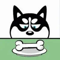 卡通哈士奇搞怪头像q版_微信头像图片大全