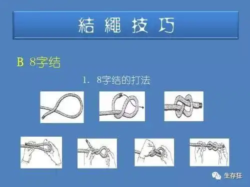 【狂人打结】-- 8字结