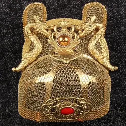 金霓出品影视古装戏剧明朝皇帝帽子宫廷太子帽古代帽子古装演出服