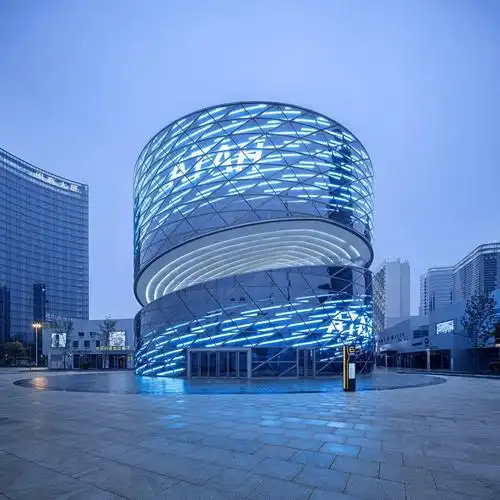 绍兴回转艺廊集商业爆破力和艺术感染力于一身的特殊构筑物