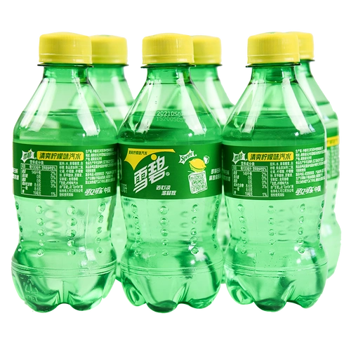 可口可乐雪碧小瓶装300ml6瓶原味复制