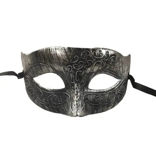 仿古平头花纹小美女面具 仿古半脸面具 古希腊罗马男女士面具现货