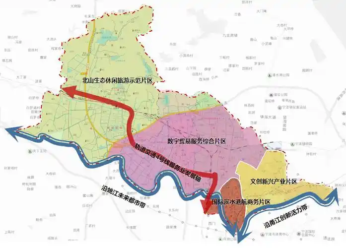 宁波市江北区人民政府办公室关于印发宁波市江北区服务业发展十四五