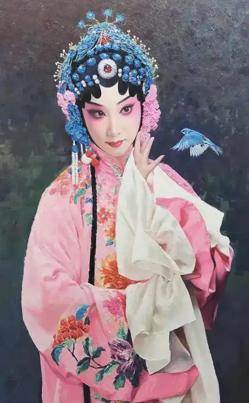 戏曲人物的仕女画演绎:论朱清忠油画的创新性