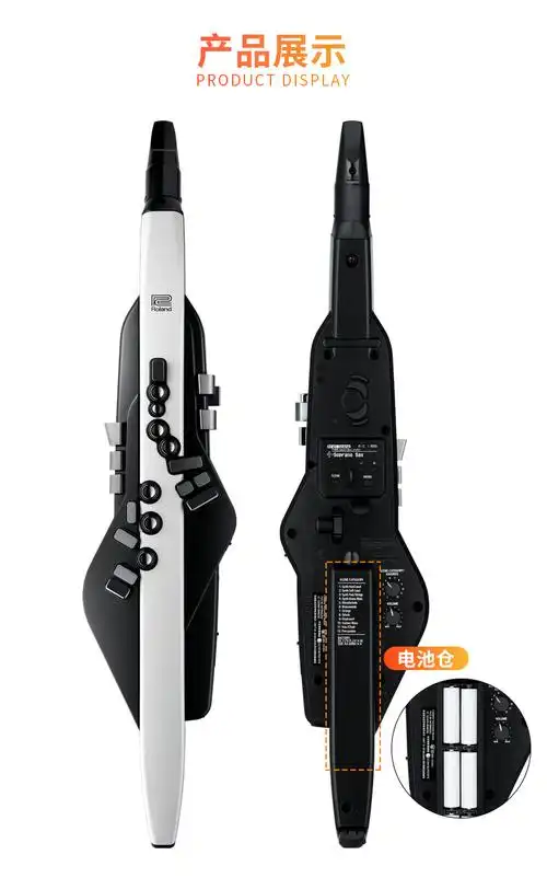 罗兰电吹管ae20电萨克斯吹管老年人吹奏乐器大全ae10升级款定制款ae20