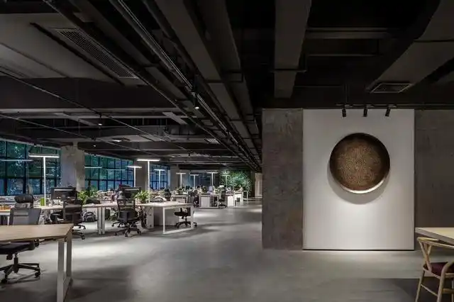 设计公司装修办公室设计效果图欣赏