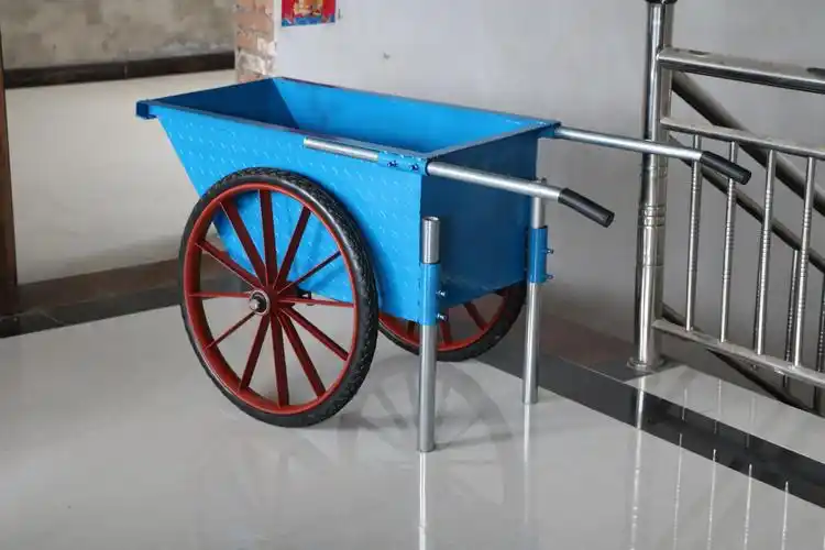 家用养殖翻斗车工地建筑工程手推拉货车拉土推土车手推车搬运拉砖