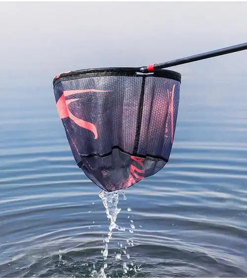 渔之源抄网套装组合抄鱼网轻硬碳素杆捞鱼网兜钓鱼操网头伸缩渔具
