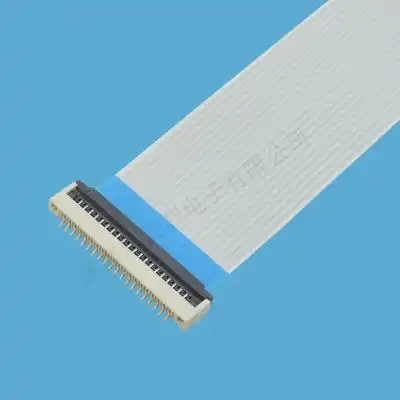ffc/fpc插座 软排线接插件 fpc连接器 间距1.0mm-10p 下接翻盖式