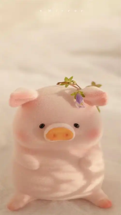 可爱呆萌的小猪静物图片手机壁纸