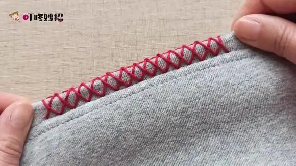 六种手工锁边针法,比机器锁的还精致,衣服开线再也不怕