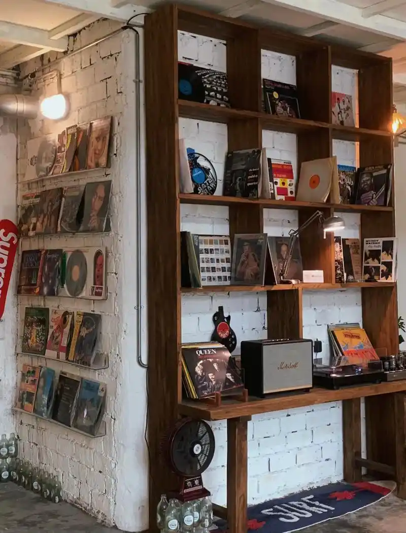 揭阳探店复古唱片咖啡店mammon