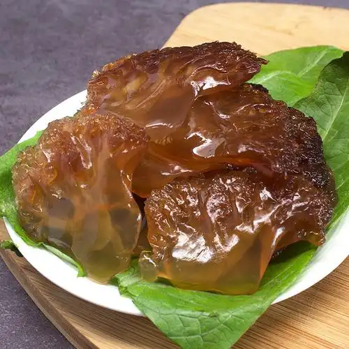 桶装红海蜇头红花盐渍海蛰头凉拌菜非即食海蛰头带盐水净重9斤件