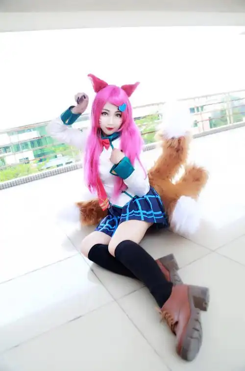 英雄联盟风纪委员阿狸cosplay