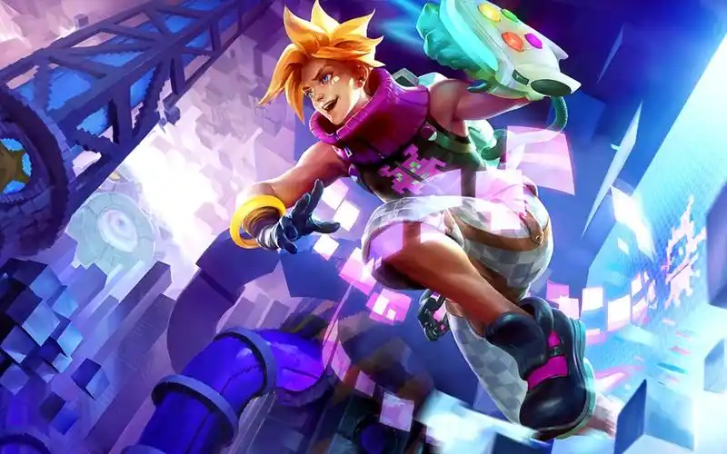 电玩勇者 伊泽瑞尔 (2018) 皮肤预览 | 英雄联盟