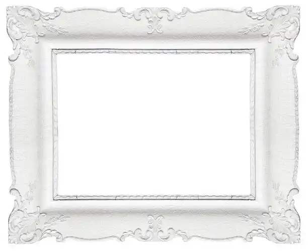 白框,白相间的白色相框