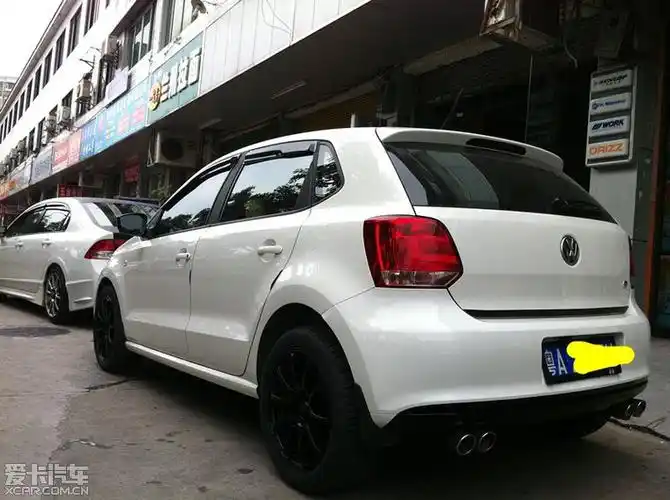 新polo改下四出排气呵呵低调啊