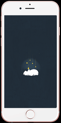 星 唯美 童话 可爱 萌 轻松 简单 卡通 livephotos 动态 锁屏 壁纸 动