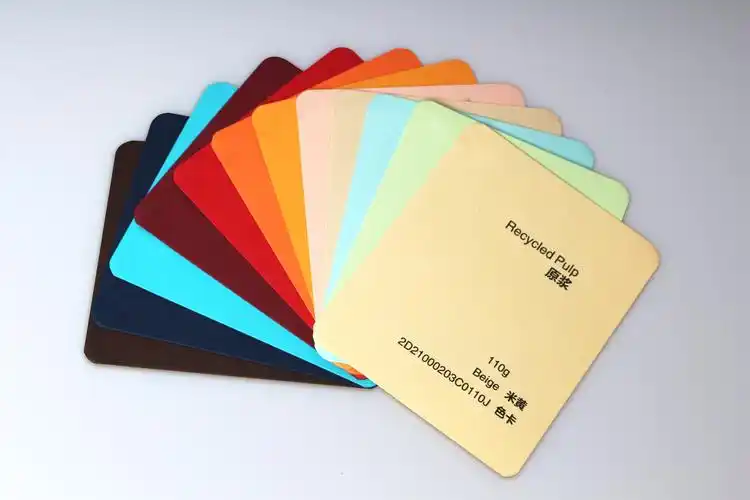 什么是原浆色卡纸?