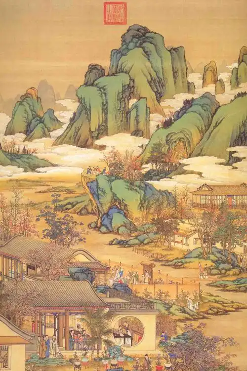 精品古代山水画