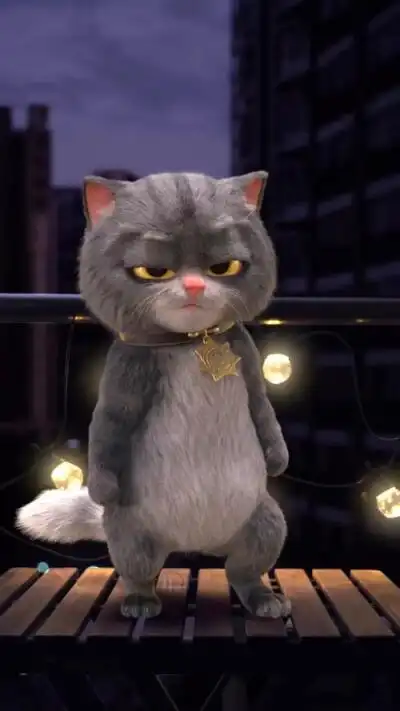 斑布猫手机壁纸