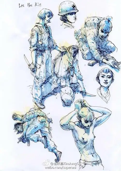 插画/漫画 金政基