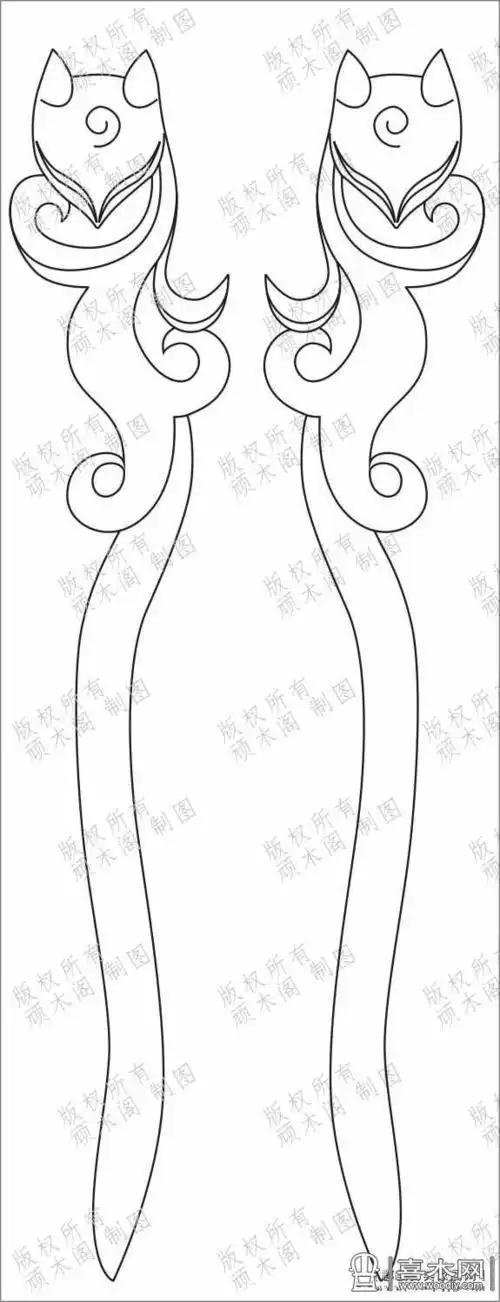 发簪简笔画 发簪简笔画简单漂亮