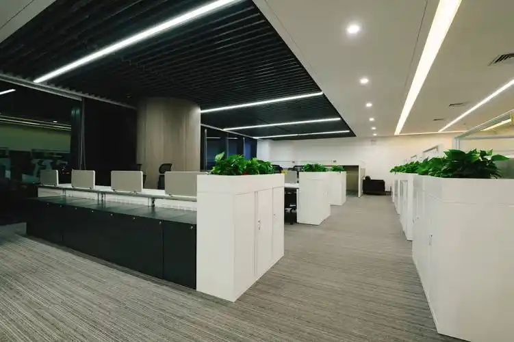 燃爆简约|华润电力广西公司南宁办公室装修,炫亮现代简约风格_空间