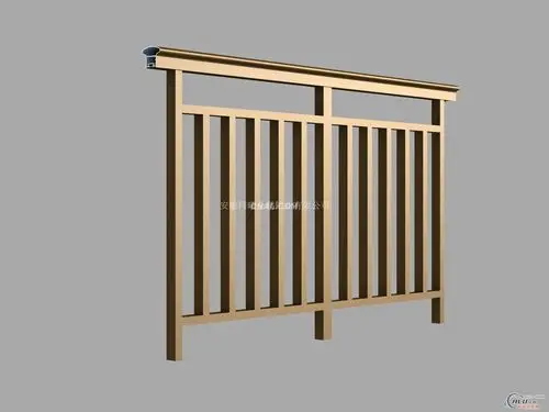 阳台护栏铝型材 1.42.0mm壁厚 安徽同曦金鹏铝业