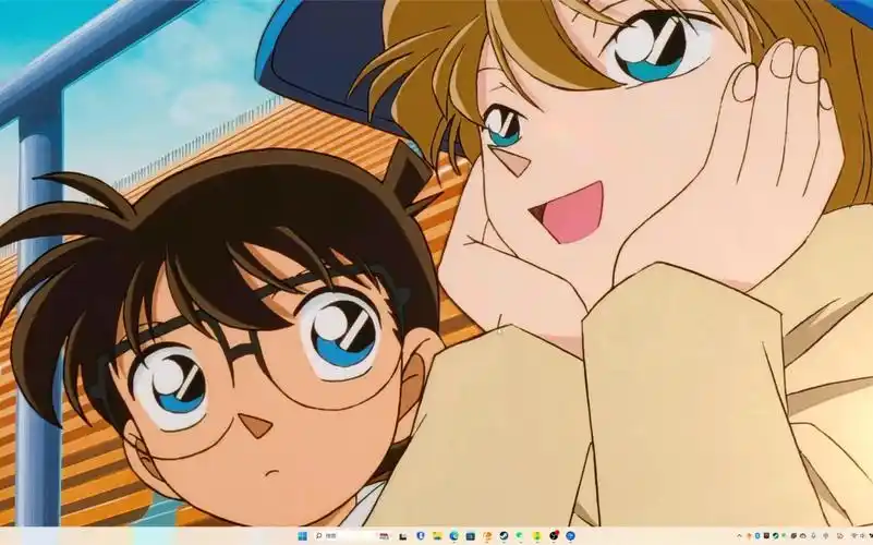 【wallpaper】名侦探柯南 柯哀壁纸