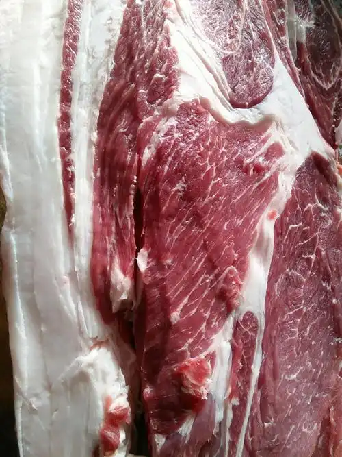 猪前槽部分,呈大理石纹状