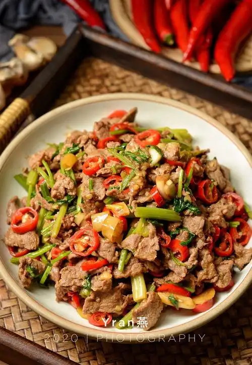 小炒黄牛肉的做法