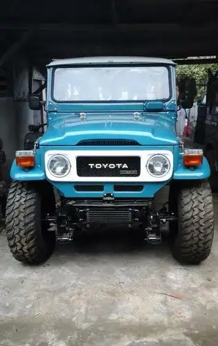 丰田fj40真心越野越野车的经典老车也能改装出青春活力