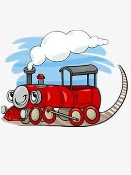 卡通火车装饰图片