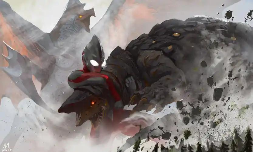 有没有超级炫酷的奥特曼壁纸