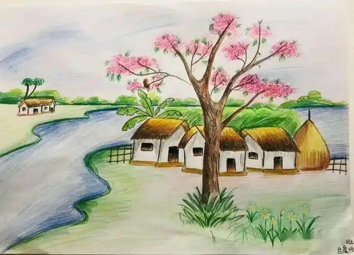 童心绘春天——"庆六一"郑州市二七区初中美术共同体"我们眼里的春天"