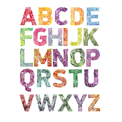 装饰英文字母图片大全_装饰英文字母图片素材【png免费下载】-90设计