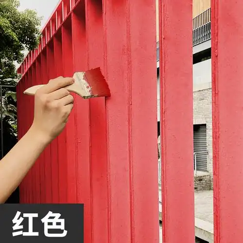 油漆氟碳漆阳台栏杆铁护栏防锈漆水性金属漆家用户外钢铁环保无味