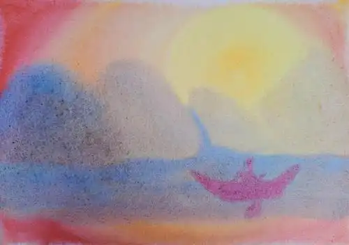 梦幻美丽的湿水彩画艺术丽子老师365艺术微课