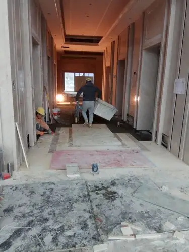 大理石石材地面铺贴