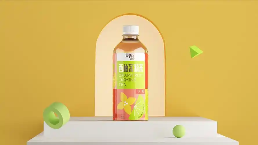达亦多果茶饮料包装设计" 带来茶叶原本的馥郁芳香"