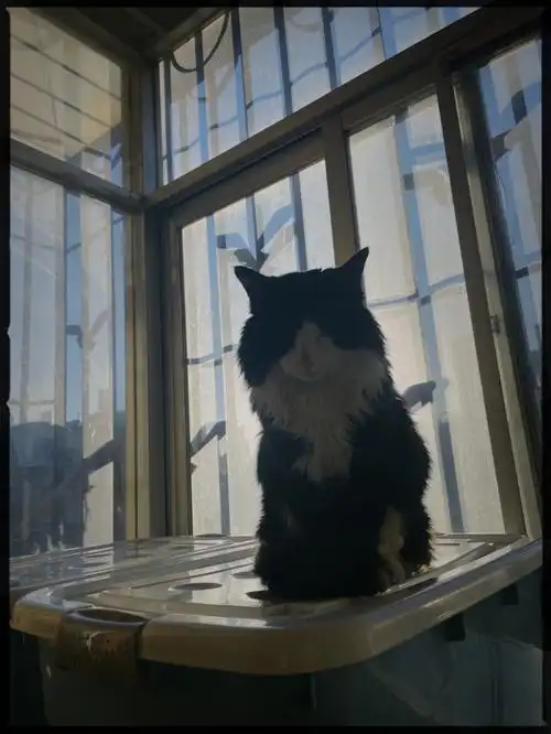 晒太阳的小猫是像狮子王还是老爷爷