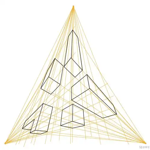 作业:从零开始学画画之三点透视的画法练习 - gf-8-127 尓酒 - 轻微课