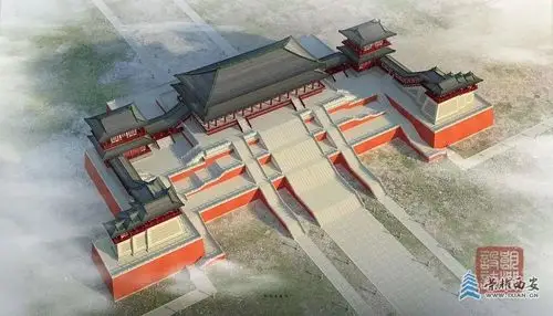 大明宫含元殿要复原展示了